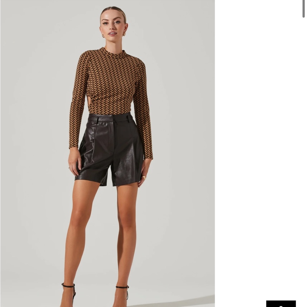 ASTR the label open back bodysuit